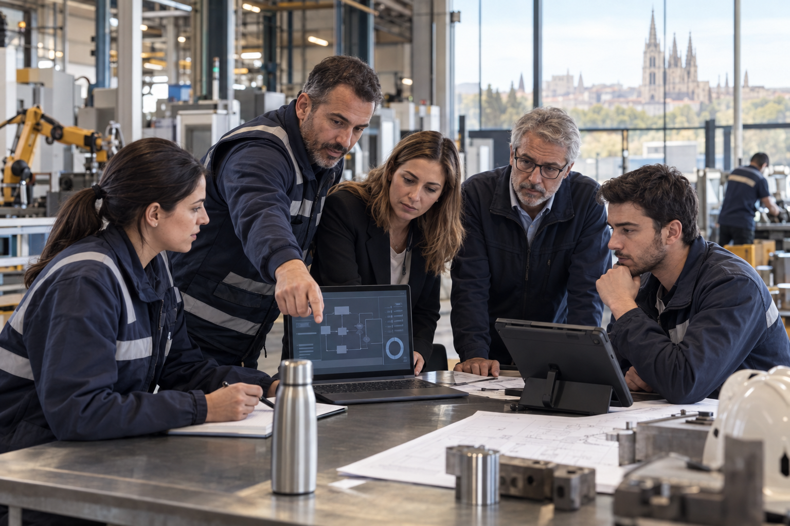 Profesionales colaboran en la aplicación responsable de inteligencia artificial en la industria